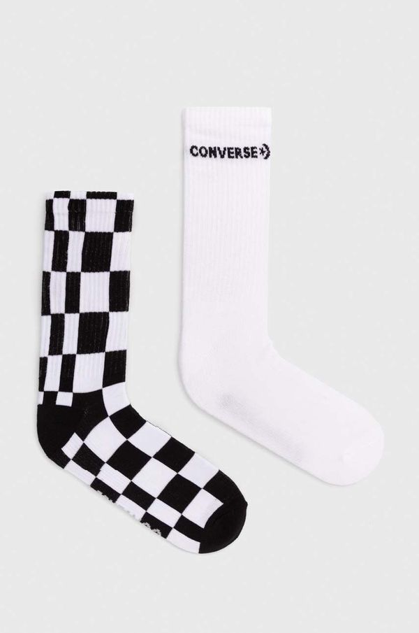 Converse Nogavice Converse 2-pack bela barva, E1264A