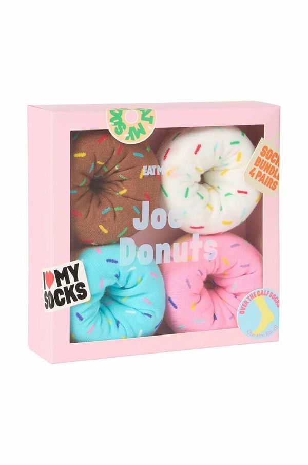 Eat My Socks Nogavice Eat My Socks Joes Donuts 4-pack