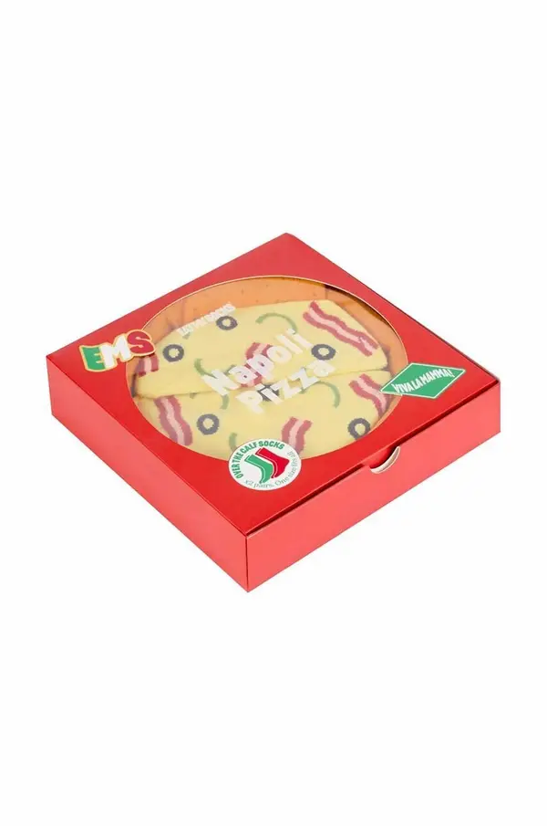 Eat My Socks Nogavice Eat My Socks Napoli Pizza 2-pack
