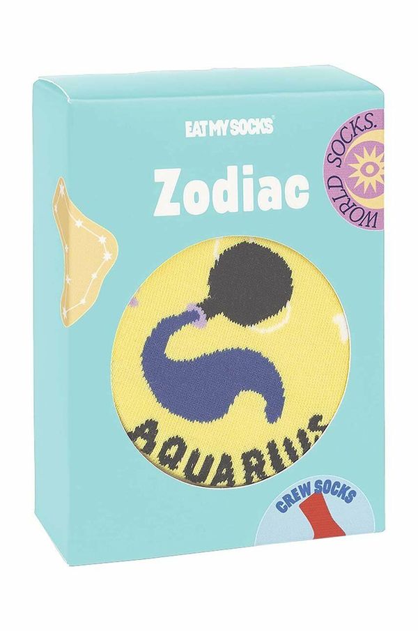 Eat My Socks Nogavice Eat My Socks Zodiac Aquarius