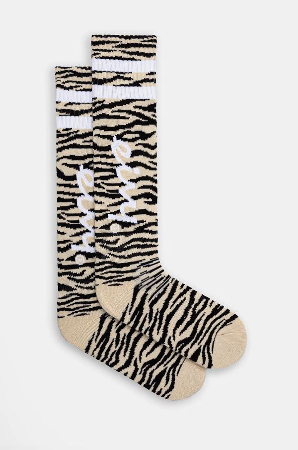 Eivy Nogavice Eivy Cheerleader ženske, bež barva, A00318053