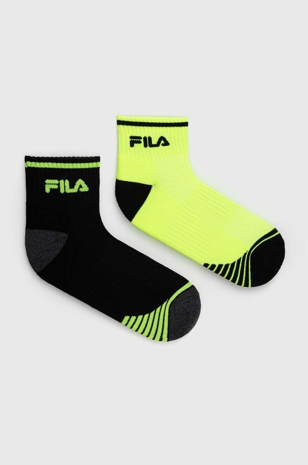 Fila Nogavice Fila 2-pack zelena barva, F9061