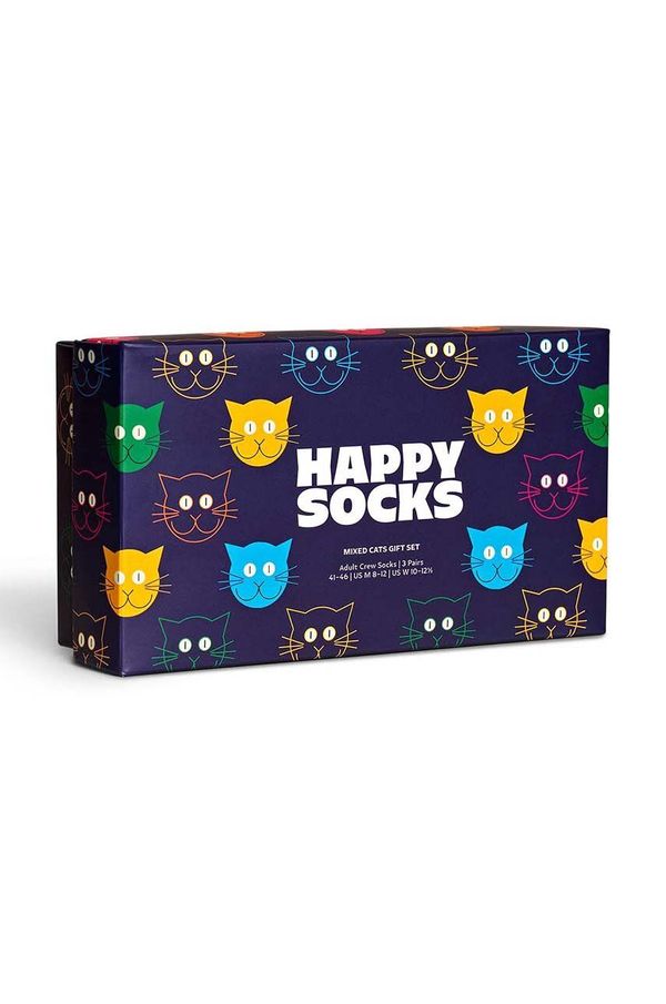 Happy Socks Nogavice Happy Socks 3-pack moške