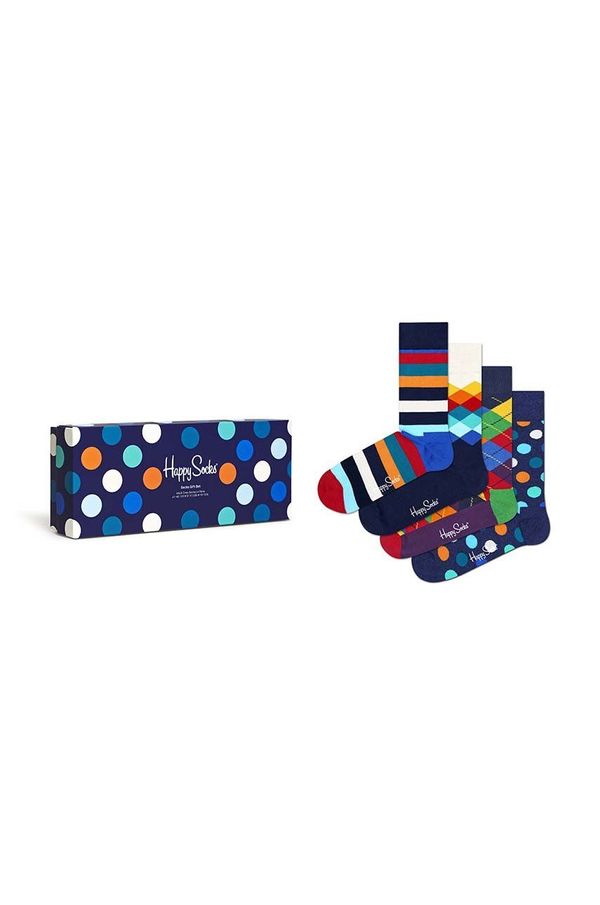 Happy Socks Nogavice Happy Socks 4-pack ženske