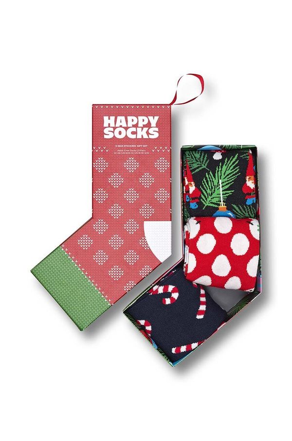 Happy Socks Nogavice Happy Socks Christmas 3-pack