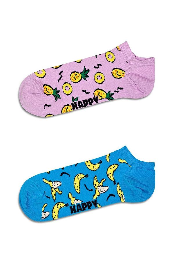 Happy Socks Nogavice Happy Socks Fruit Low Socks 2-pack