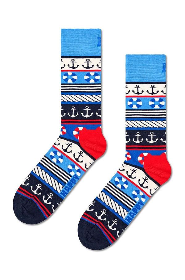 Happy Socks Nogavice Happy Socks Marine Mix Sock
