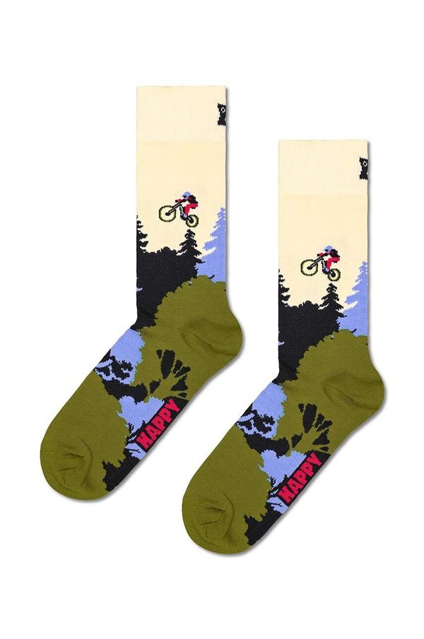 Happy Socks Nogavice Happy Socks Mountain Bike Sock P002243