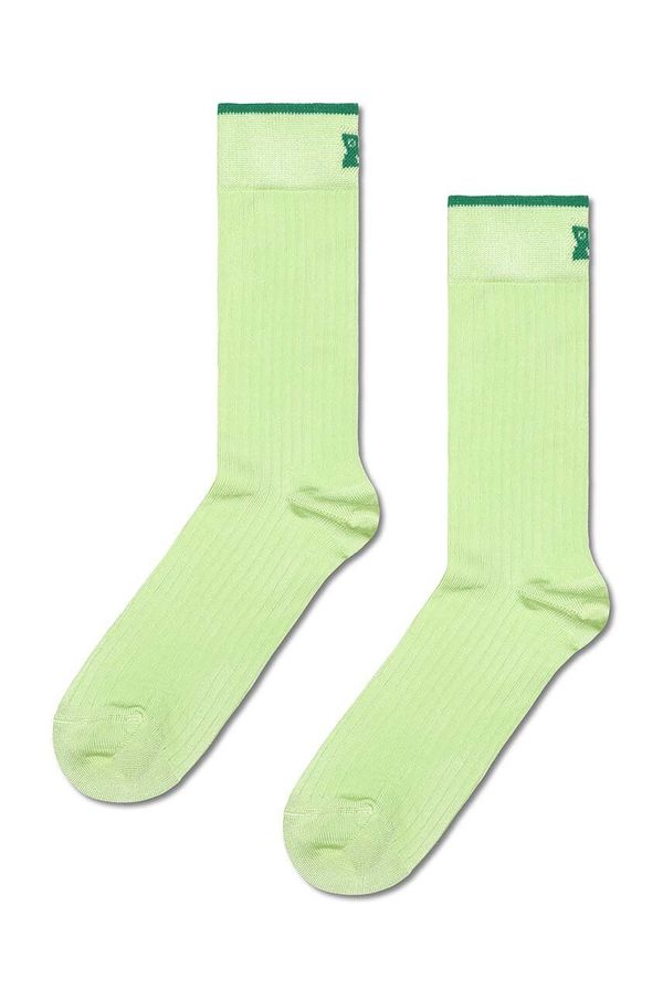 Happy Socks Nogavice Happy Socks Slinky zelena barva