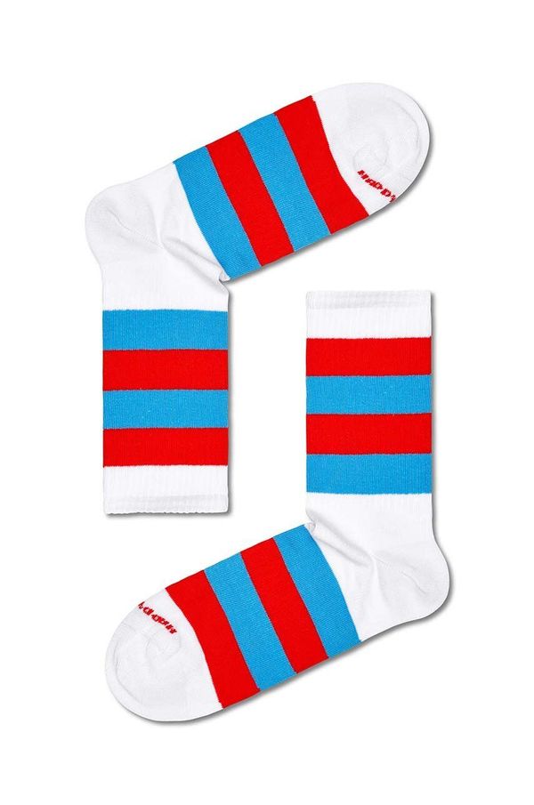 Happy Socks Nogavice Happy Socks Stripe It 3/4 Crew Sock