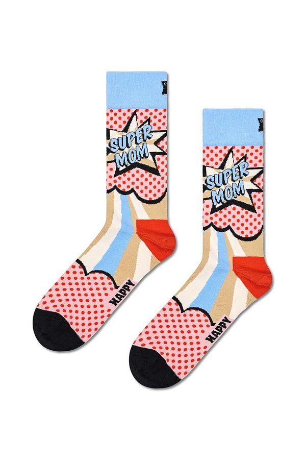 Happy Socks Nogavice Happy Socks Super Mom Sock ženske