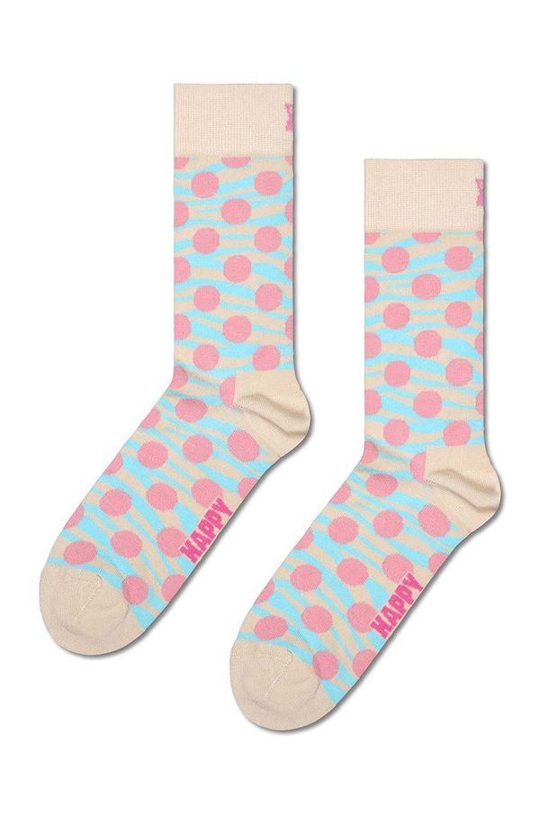 Happy Socks Nogavice Happy Socks Tiger Dot Sock roza barva