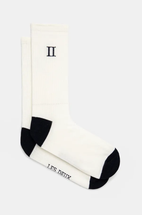 Les Deux Nogavice Les Deux 2-pack moške, bež barva, LDM950005