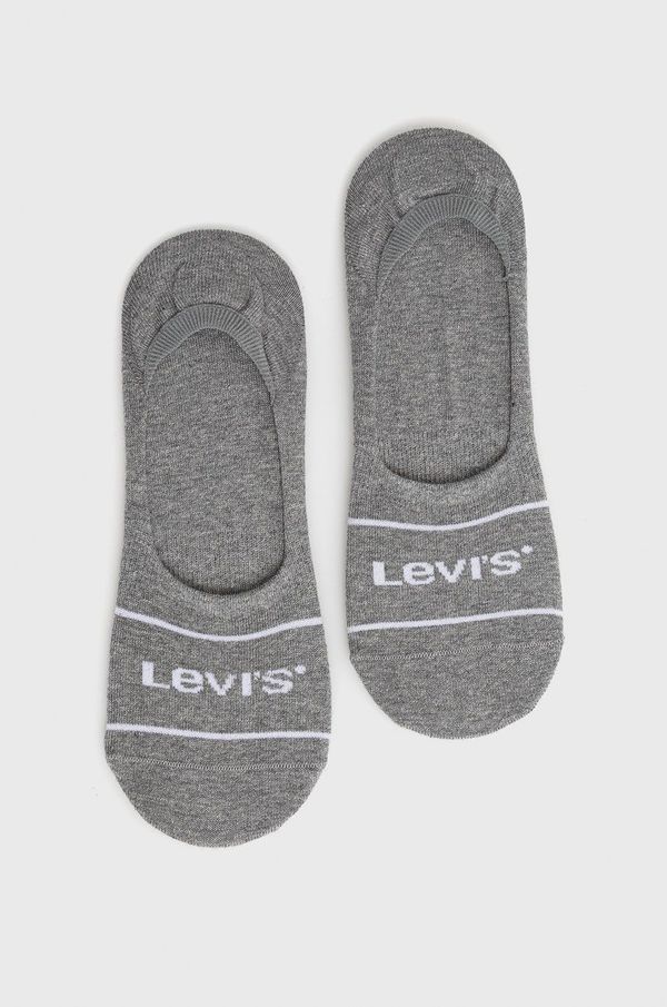 Levi's Nogavice Levi's moške, siva barva