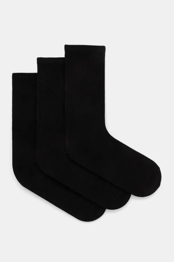 Medicine Nogavice Medicine 3-pack moški, črna barva