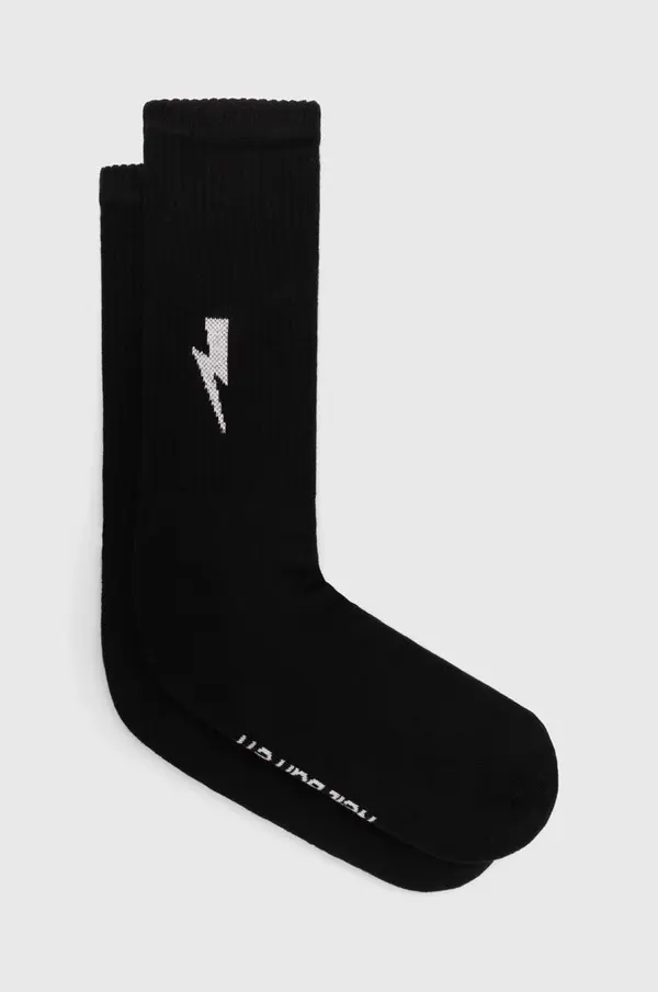 Neil Barrett Nogavice Neil Barrett BOLT COTTON SKATE SOCKS