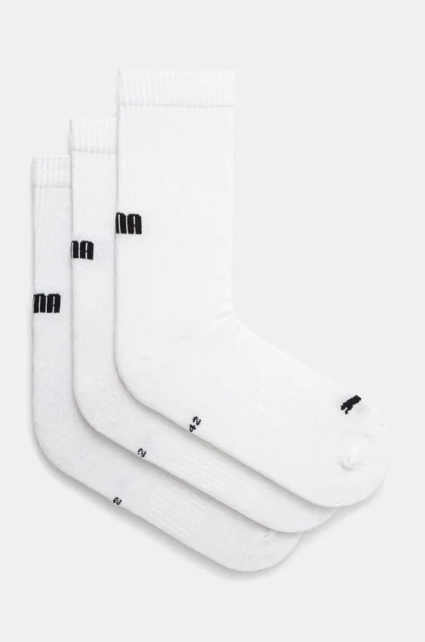 Puma Nogavice Puma 3-pack bela barva, 938372