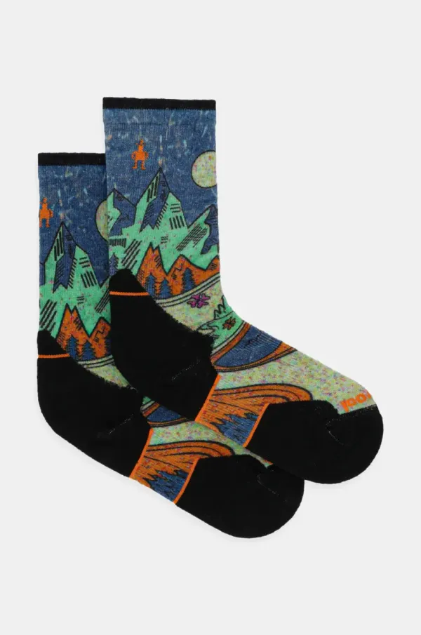 Smartwool Nogavice Smartwool Trail Run Mountain Print SW002698