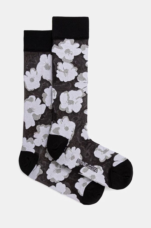 Stine Goya Nogavice Stine Goya ženske, siva barva, SG-PS25-A014-2289