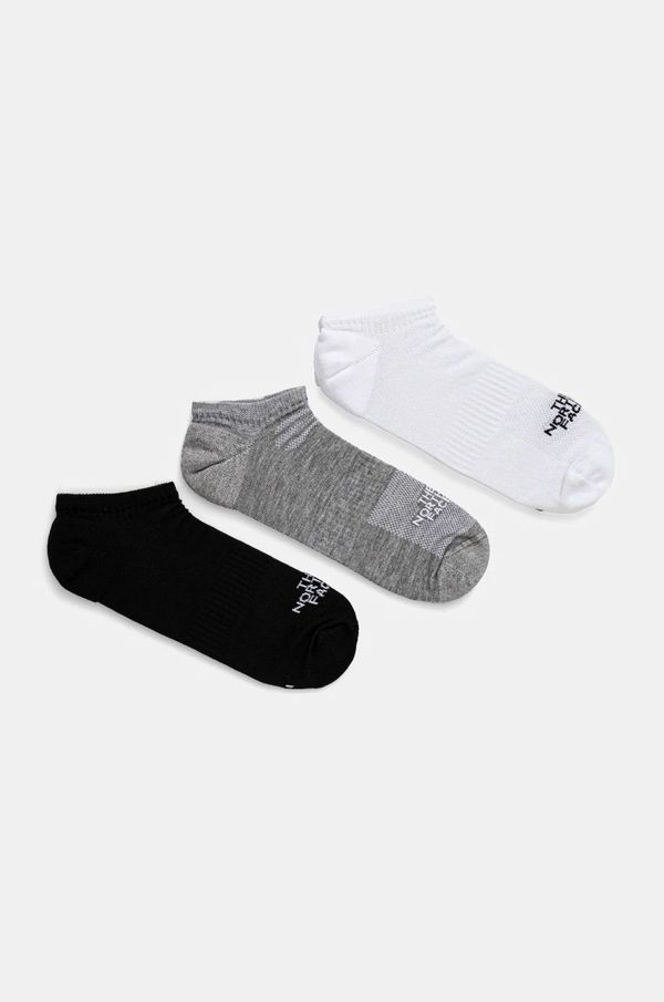 The North Face Nogavice The North Face 3-pack črna barva, NF0A8BRA3OW1