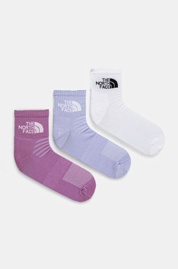 The North Face Nogavice The North Face Sport Cush 3-pack ženske, NF0A882GA4I1