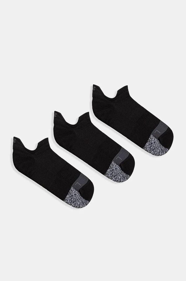 Under Armour Nogavice Under Armour Breathe 3-pack ženske, črna barva, 1387052