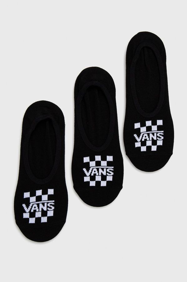 Vans Nogavice Vans moške, črna barva