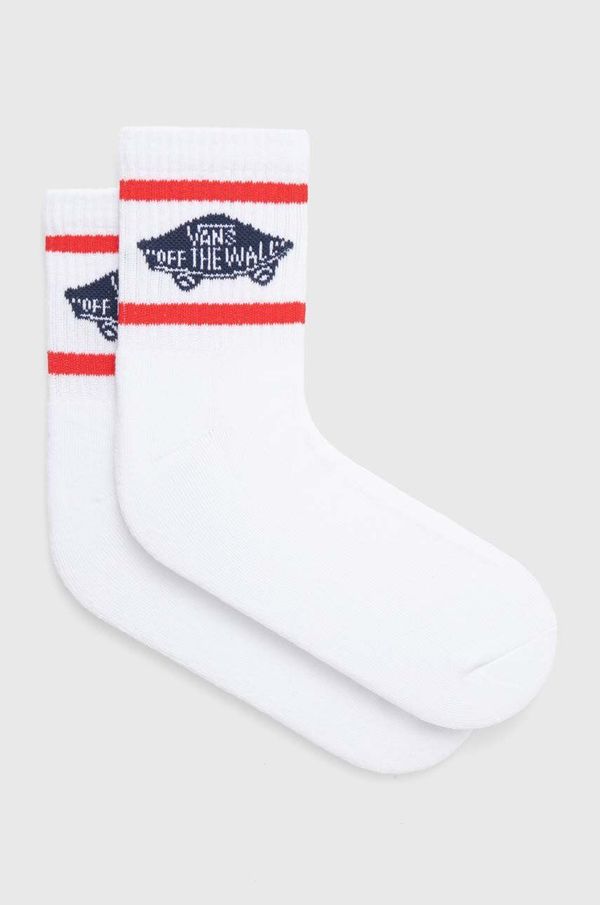 Vans Nogavice Vans moški, bela barva