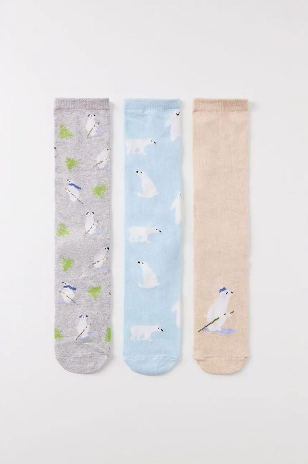 women'secret Nogavice women'secret GENERIC SOCKS PACKS 3-pack ženske, 4488627