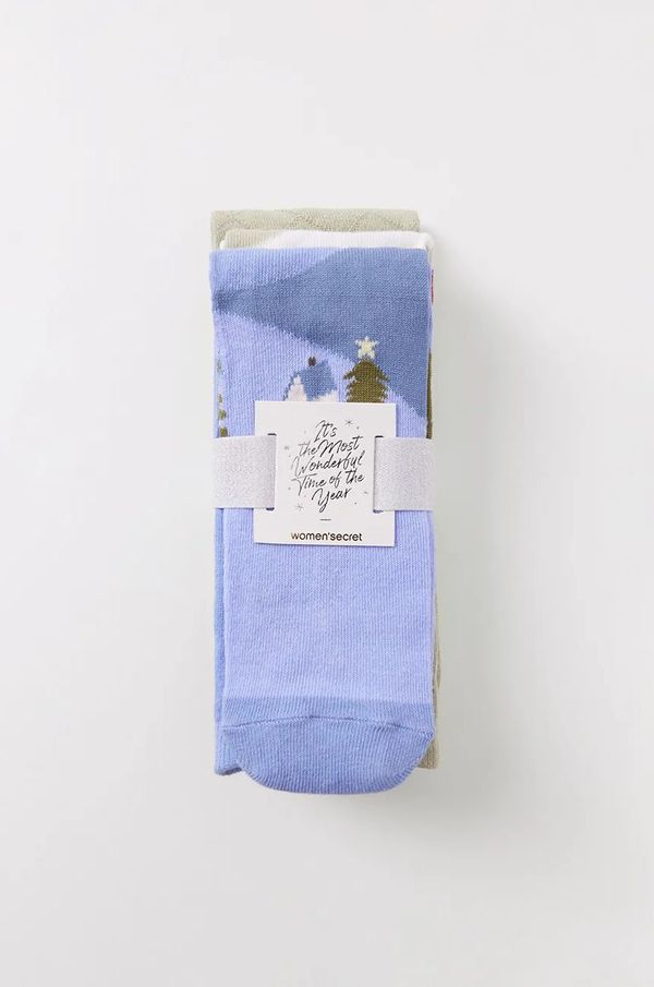 women'secret Nogavice women'secret GENERIC SOCKS PACKS 3-pack ženske, 4488628