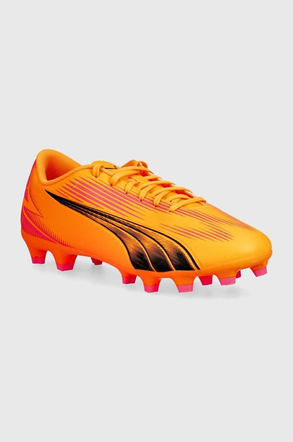 Puma Nogometni čevlji Puma korki Ultra Play oranžna barva, 107763