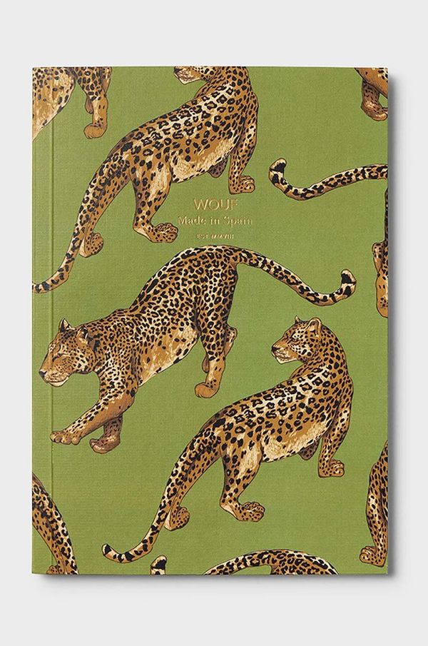 WOUF Notes WOUF Olive Leopard A5