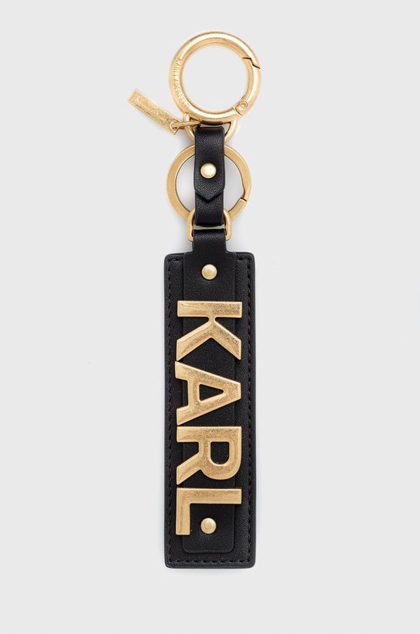 Karl Lagerfeld Obesek za ključe Karl Lagerfeld črna barva