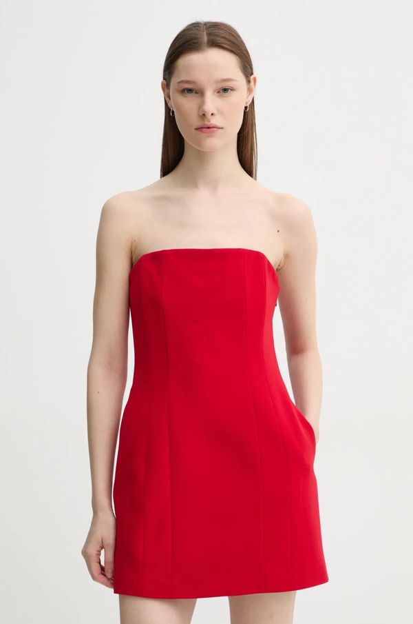 A.L.C. Obleka A.L.C. rdeča barva, 6DRES01758