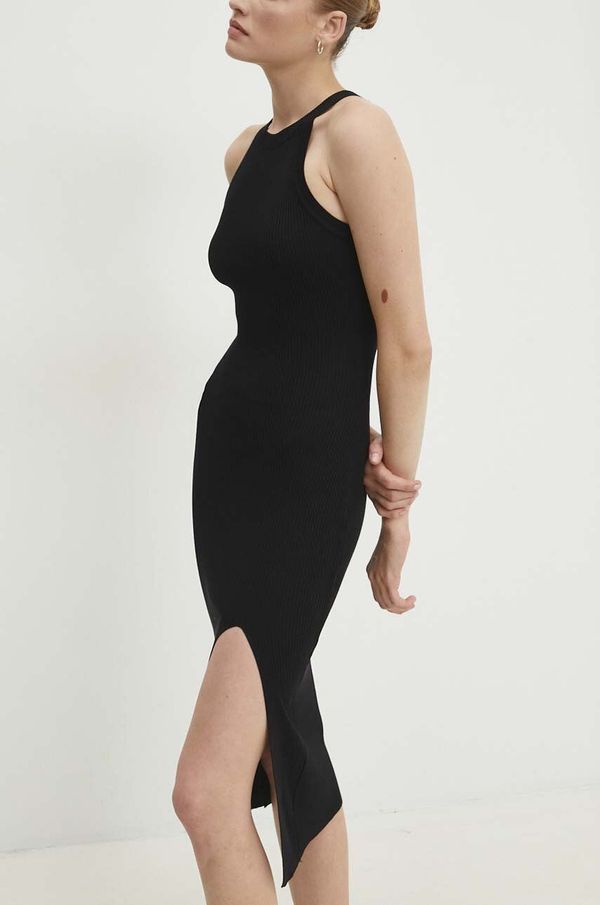 Answear Lab Obleka Answear Lab črna barva