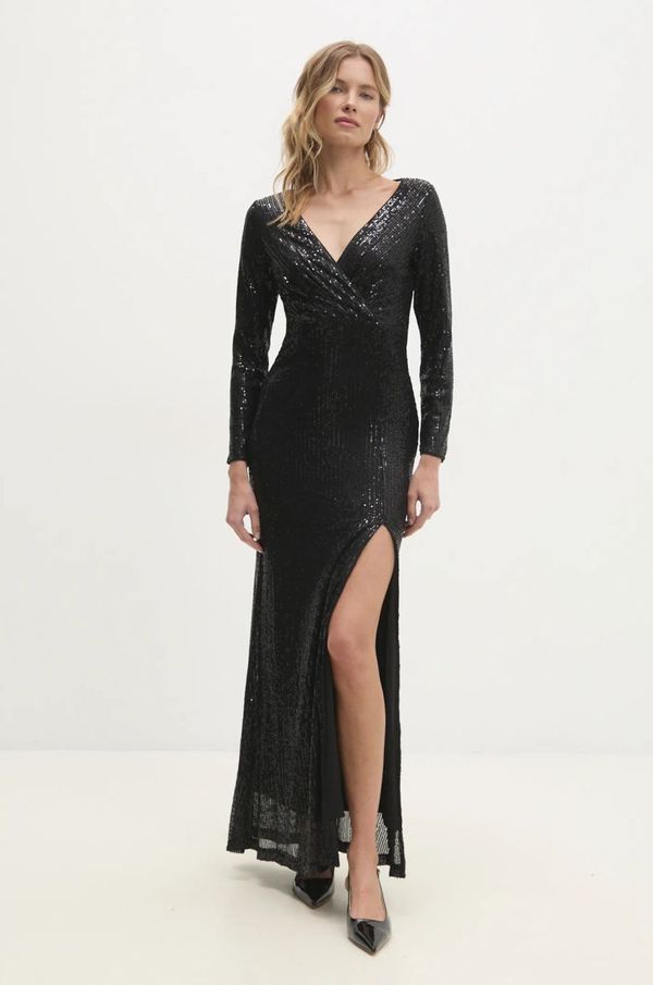 Answear Lab Obleka Answear Lab črna barva