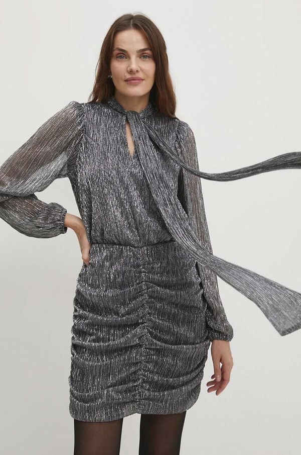 Answear Lab Obleka Answear Lab črna barva