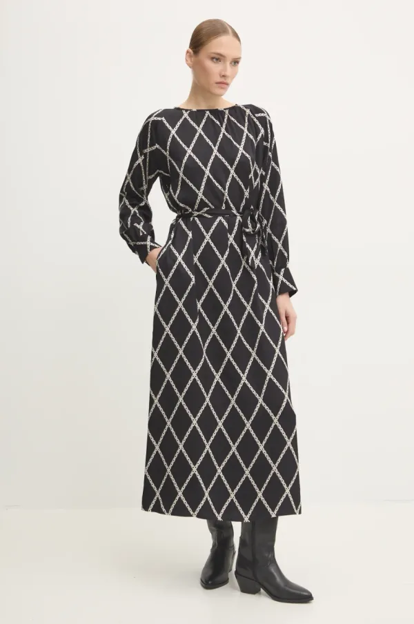 Answear Lab Obleka Answear Lab črna barva