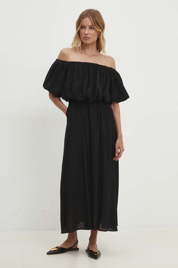 Answear Lab Obleka Answear Lab črna barva