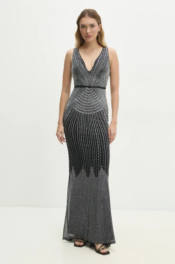 Answear Lab Obleka Answear Lab črna barva