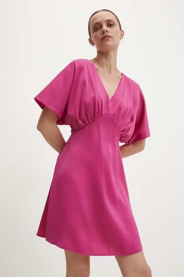 Answear Lab Obleka Answear Lab roza barva