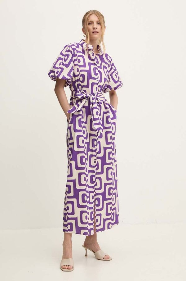 Answear Lab Obleka Answear Lab vijolična barva