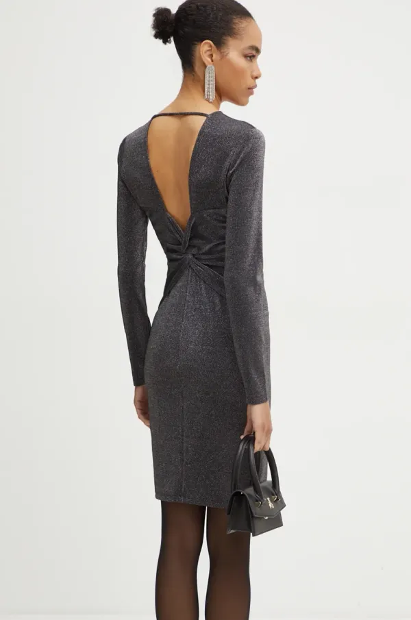 Armani Exchange Obleka Armani Exchange srebrna barva, 6DYACP YJLXZ