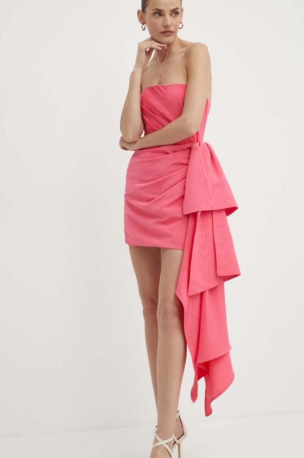 Bardot Obleka Bardot ALANIS roza barva, 59273DB