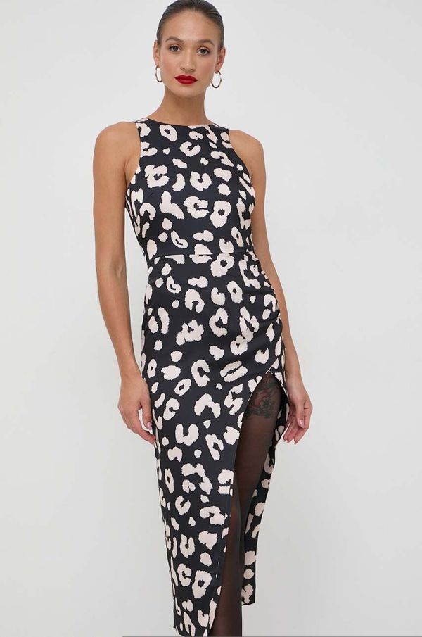 Bardot Obleka Bardot črna barva