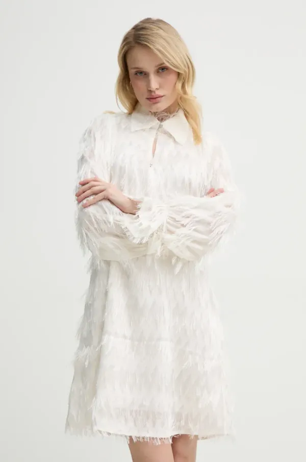 Bruuns Bazaar Obleka Bruuns Bazaar bež barva, BBW4396