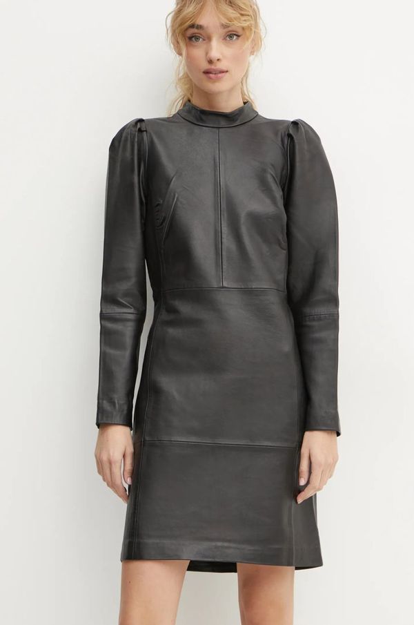 Bruuns Bazaar Obleka Bruuns Bazaar črna barva, BBW4319