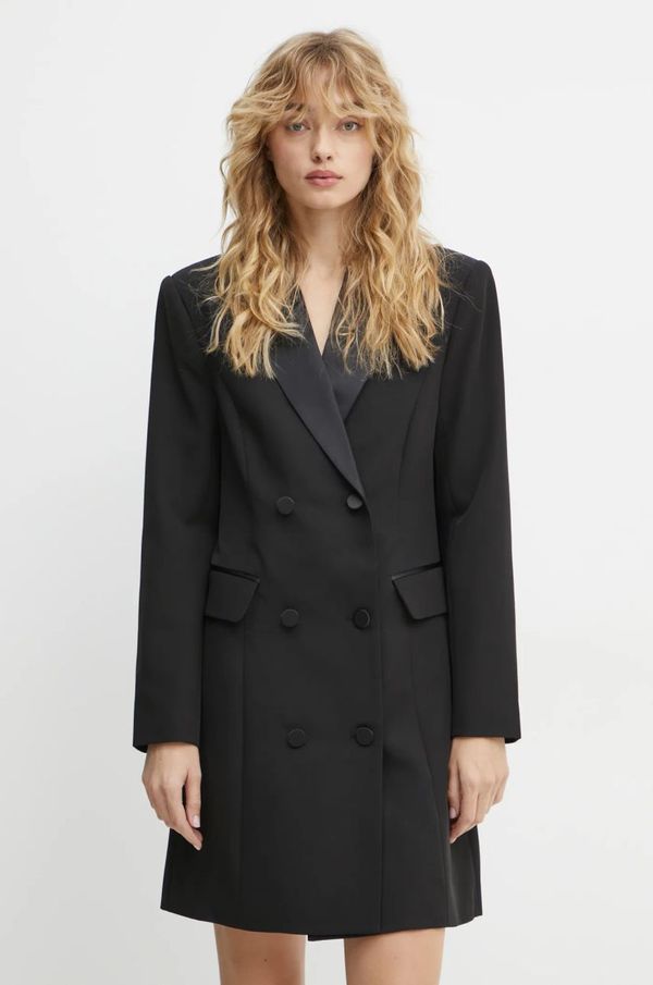 Bruuns Bazaar Obleka Bruuns Bazaar črna barva, BBW4322