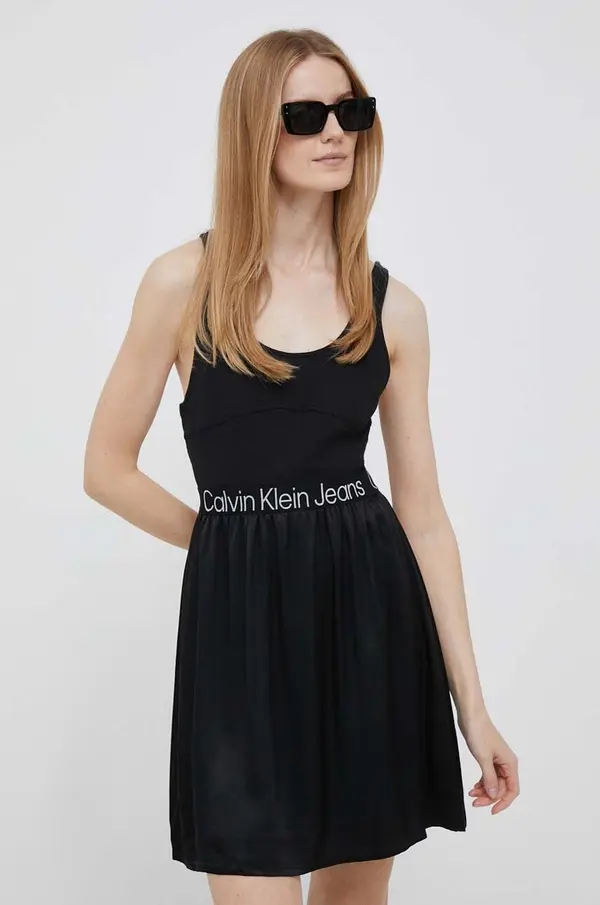 Calvin Klein Jeans Obleka Calvin Klein Jeans