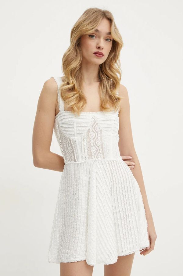 Charo Ruiz Ibiza Obleka Charo Ruiz Ibiza Mai bež barva, 255601